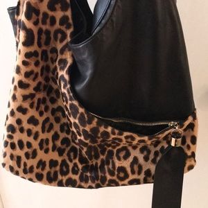 DVF Leopard Tote